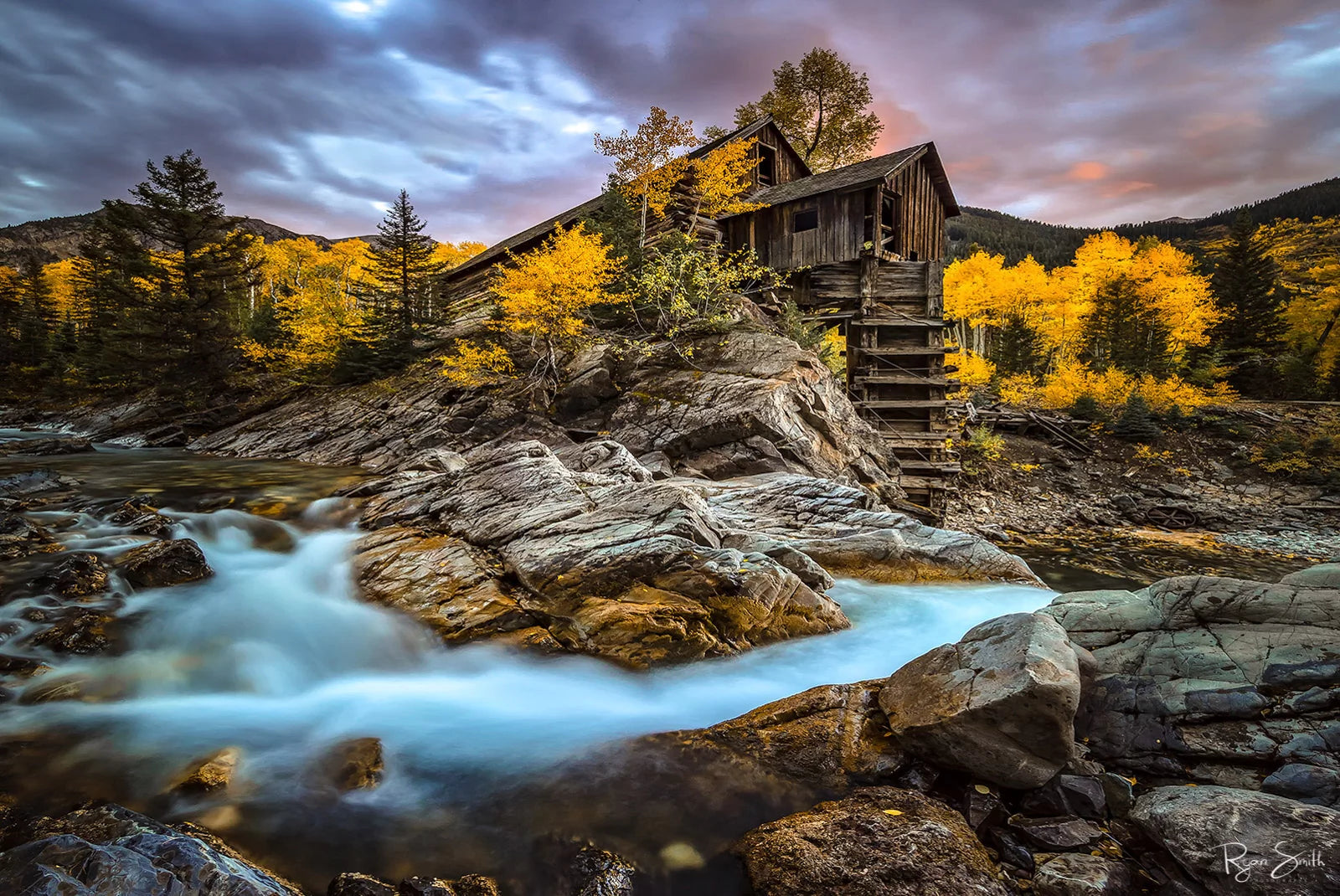 Crystal Mill Fall – Crystal Mill, Colorado
