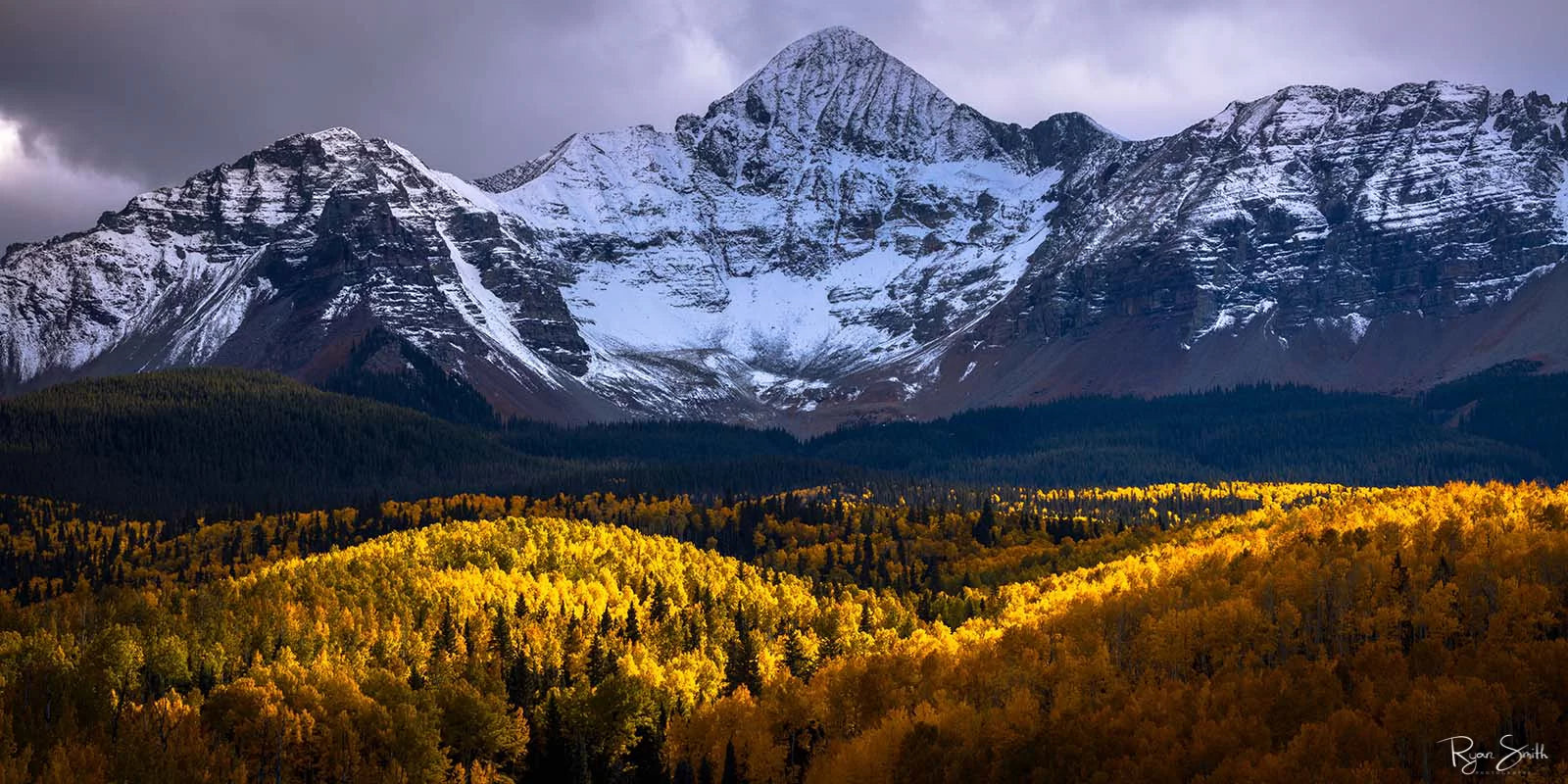 Wilsons Glow Pano - Telluride, CO